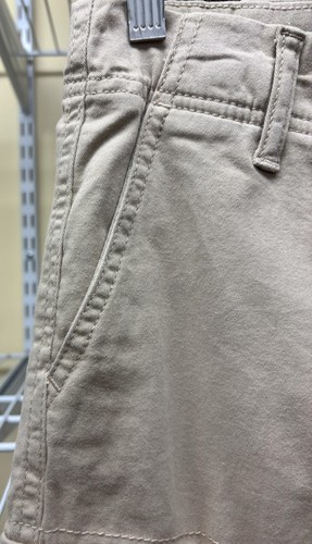 Arizona Jean Co Flex Adjustable Waist Cargo Shorts Industrial Khaki Boys 18 New - Picture 3 of 12