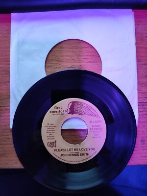Jon Dennis Smith Please Let Me Love You Promo First American Records FA-900430