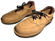 Footonic II Eva-Tech Walkabout Walking Shoes Tan Leather Men's 14 E2 USA MADE