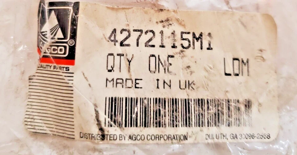 Válvula Agco reemplaza número de pieza 4272115M1 | LDM | 12L Foto 2 de 4