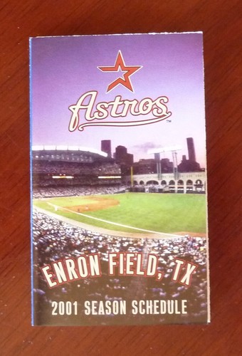 Calendario de béisbol de los Astros de Houston de la MLB de 1980 a 2000 - U-Pick de la lista - Imagen 44 de 47