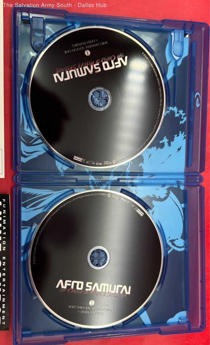 Afro Samurai The Complete Murder Sessions Blu-ray Anime Funimation - As