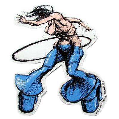 AUFKLEBER HULA GIRL - POSTERPOP AUFKLEBER DHS01 by KTS