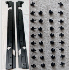 R52 MINI Cooper S JCW Aero Side Skirt Adapter Mounting Plate Brackets Left Right