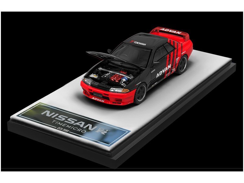 NISSAN Skyline GT-R (R32) - ADVAN - Time Micro 1:64 | eBay
