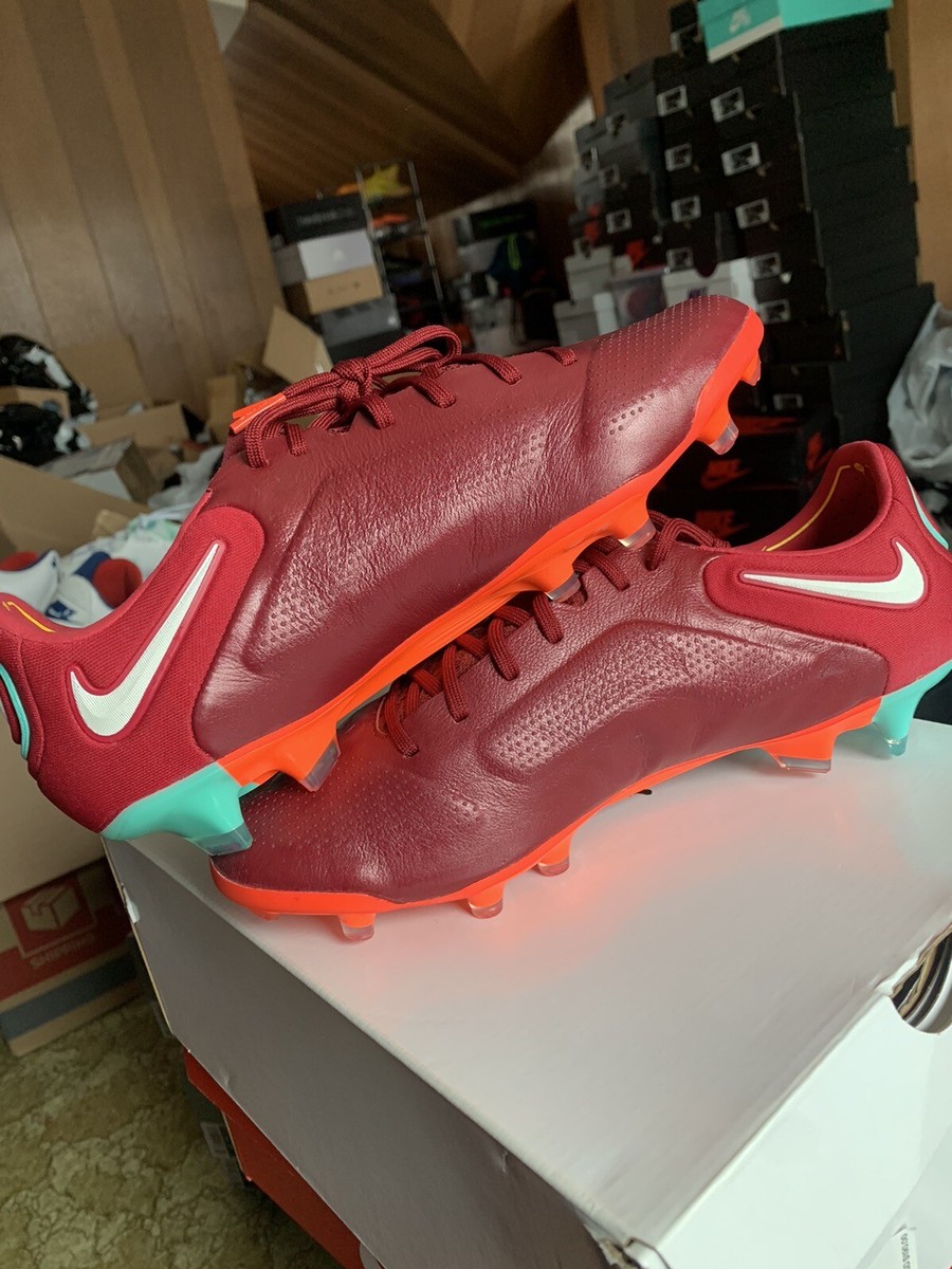Nike Tiempo Legend 9 Elite FG Soccer Cleats Red CZ8482-616 Men's