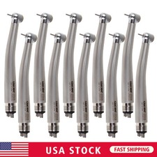 10X NSK Style Dental High Speed Handpiece Push Turbine 4 Hole SANDENT Pana Max