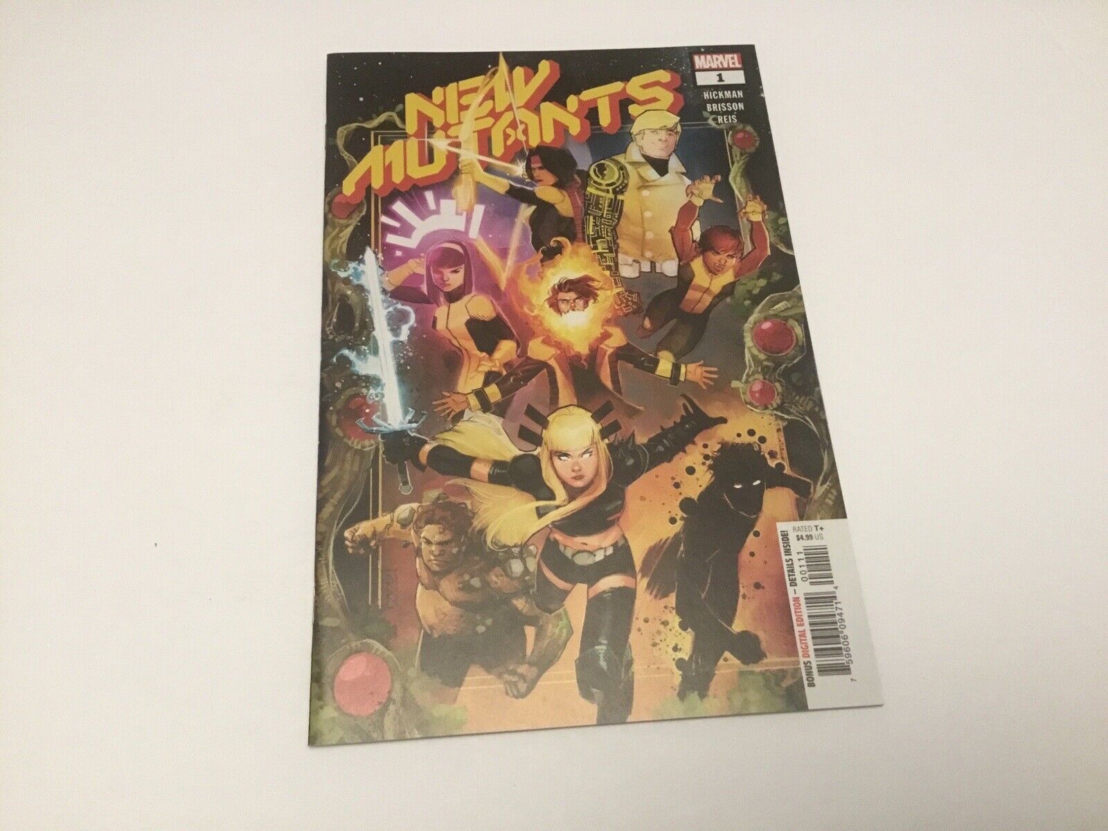 New Mutants #1 Hickman Magik Sunspot Variant A House Of X Powers X-Men 2020