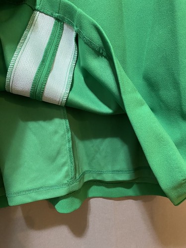 NWT VINCE CAMUTO Women Ruffle Sleeve Split Neck Stretch Shift Dress SZ 10 Green - Picture 11 of 13