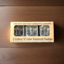 NEW Vintage Westinghouse Flash 3 Cube Pack Vintage Camera Accessories A1