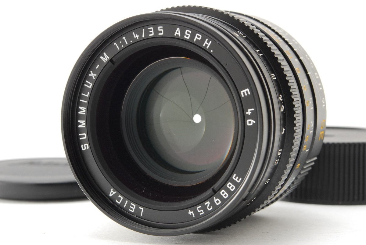 Top MINT] Leica Summilux M 35mm f/1.4 ASPH Black Lens 11874 2nd