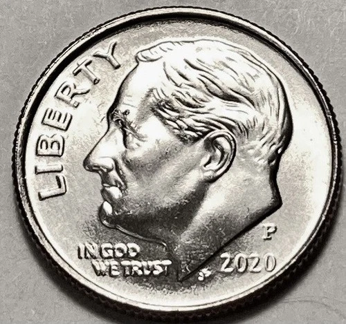 2020 P Roosevelt Dime - Brilliant Uncirculated