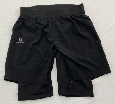 SALOMON Bottom Mens ALFA Shorts AdvancedSkin Exo Twinskin Trail
