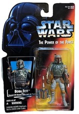 Vintage Star Wars The Power of the Force Boba Fett Action Figure NIB