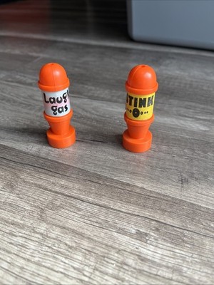 TMNT Ninja Turtle Loose Turtle Blimp 1988 Vehicle Bombs Parts Stink Laugh Lot 2