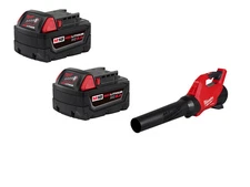 Milwaukee 3017-20B5 M18 FUEL 18V Cordless Blower w/ 2 - 5AH Batteries