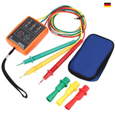 3 Phasen Drehrichtungsanzeiger Drehstrom Phasenprüfer drehfeldmessgerät DHL …