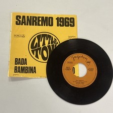BADA BAMBINA ERA FEBBRAIO DISCO 45 giri VINILE Little Tony ￼