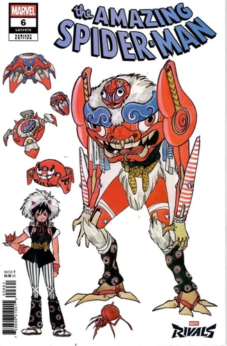 Amazing Spider-Man #6 Peach Momoko Rivals Variant 2025 NM