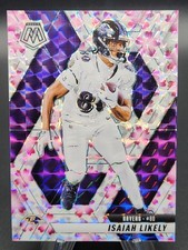 Isaiah Likely 2025 Panini Mosaic Choice Cherry Blossom 6/20