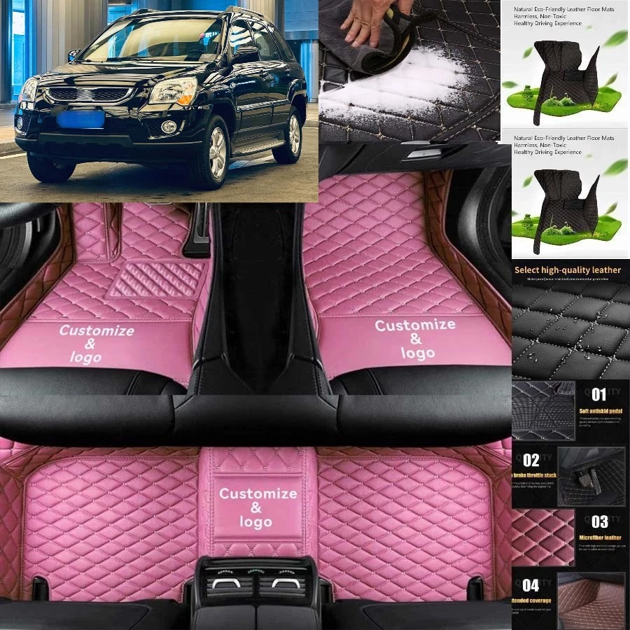 Alfombrillas Bdk De Goma Transparente Para Coche, Camión, Fu | Cuotas Sin Interés