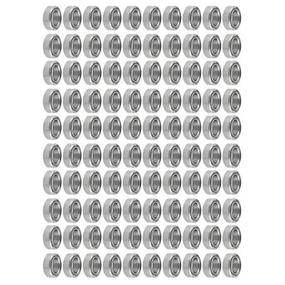 [100 Stk.] 5x8x2,5 mm Metallgeschirmte Kugellager MR85ZZ 5 * 8 * 2.5 R