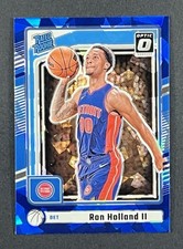 2024 Donruss Rated Rookies Preview Ron Holland II #P-236 Blue Cracked Ice Prizm