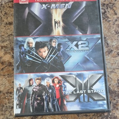 X-Men Triple Feature DVD Movie Set X-Men X2 X-Men United Last Stand