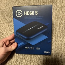 Elgato HD60 S Game Capture Card - Black (1GC109901004) Brand New Sealed