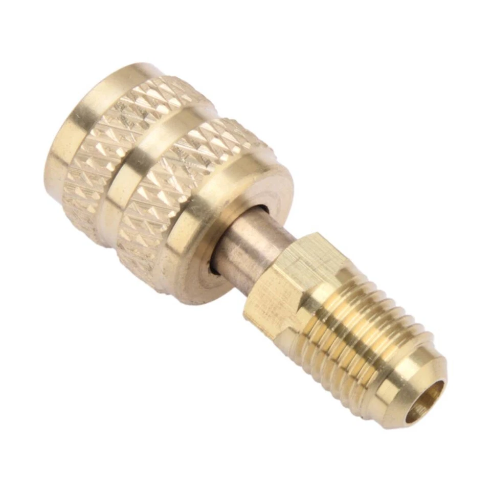 1x R32 auf R410a Klima Befüllung Messing Adapter F 5/16 M1/4 SAE Klimaanlagen - Bild 4 von 4