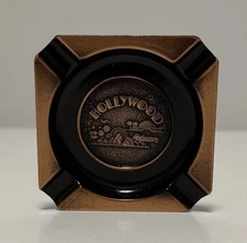 VTG Century Hollywood California Made In Canada Metal Ashtray Small NEW READ