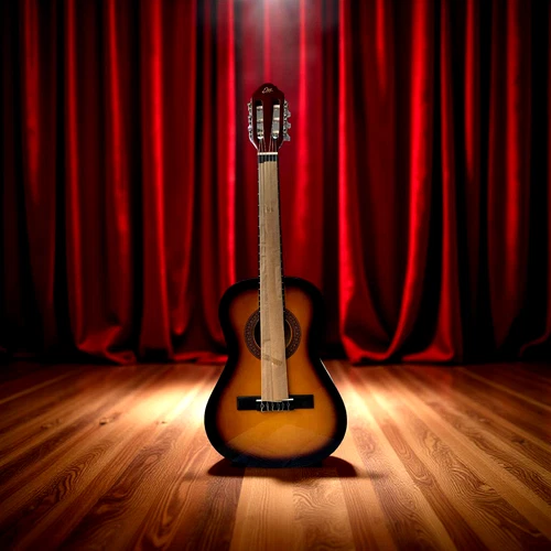 EKO GUITARS – CS-2 SUNBURST Klassikgitarre Studio-Serie, Maßstab 1/2, Farbe Sunb