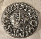 Vtg Don Drumm Studios Sun Face Aluminum Wall Hanging Abstract Art Sculpture — photo 9