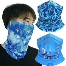Summer Neck Gaiter UV Protection Cooling Face Mask Sun Bandanas for Men Women