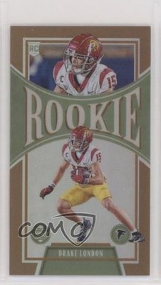2022 Panini Legacy Premium Edition Mini Bronze 60/75 Drake London Rookie RC 05xx