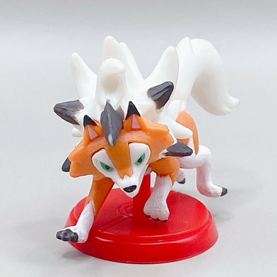 Pokemon Lycanroc Choco Egg Mini Figure Gashapon Furuta Japan Anime Nintendo