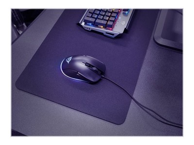 Trust GXT 922 YBAR Right Hand Optical USB Type A 7200DPI Black Mouse 24729