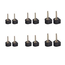 6 Pairs U Shaped Heel Caps Cover High Heel Tips Replacement Kit Heel Protecto...