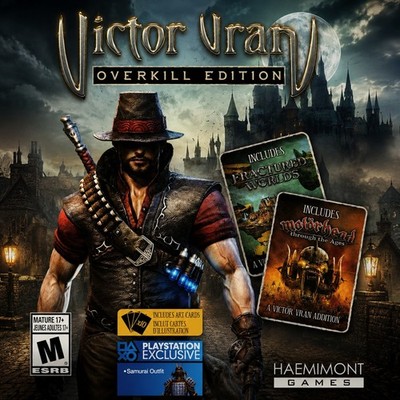 Victor Vran Overkill Edition Ps4 Complete with Art Cards and Manual