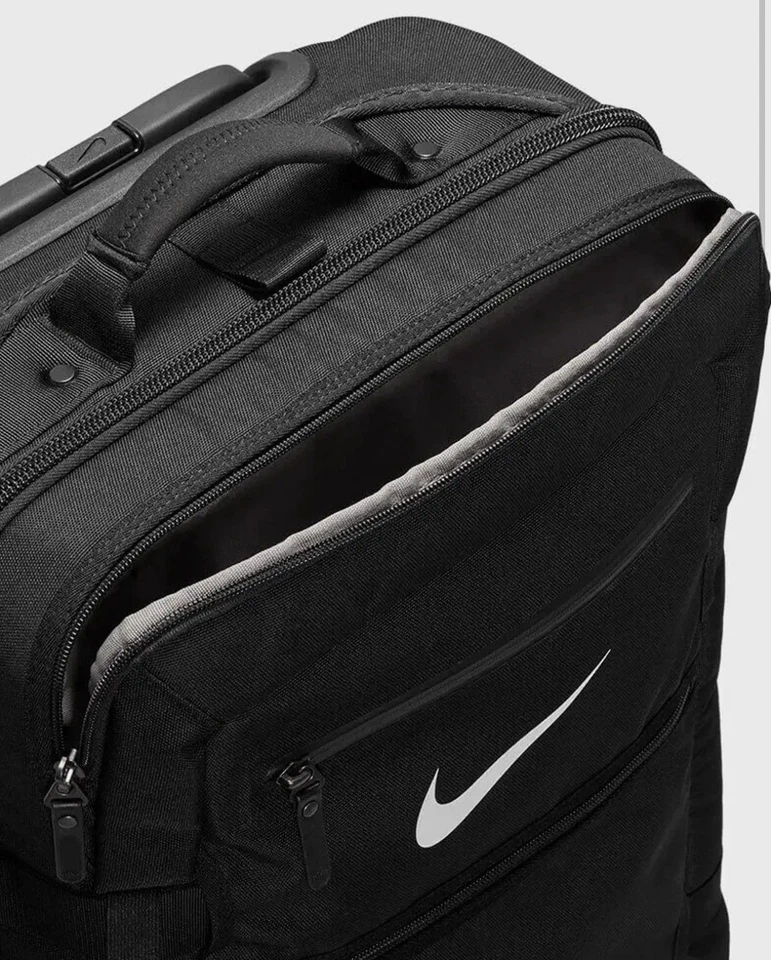 Nike FIFTYONE49 Cabin Roller Bag 2 Wheeled Suitcase Luggage Black PBZ277-001 NEW - Image 3 of 4