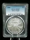 2008 $1 American Silver Eagle .999 Fine PCGS MS69 #7039