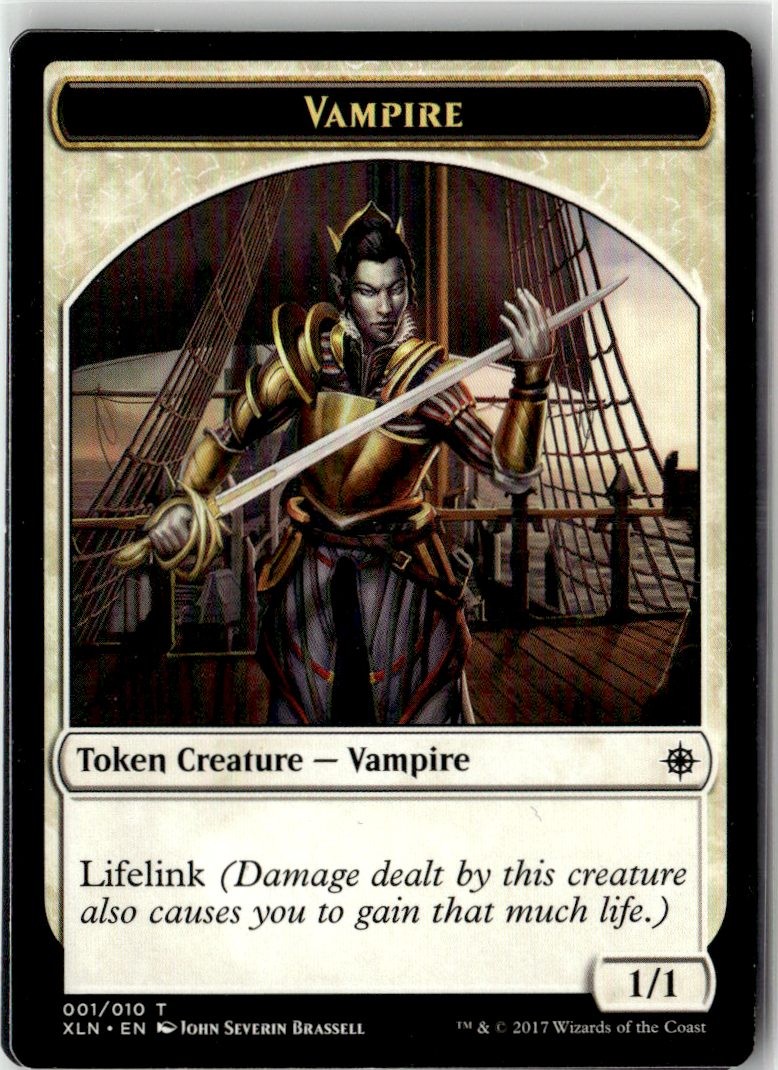 Vampire Token NM Ixalan Magic 1