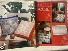 Magic Crochet Magazine Issue No. 26 Vintage 1983 Patterns For Decorative Lace