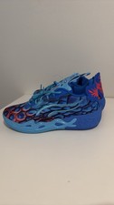 PUMA Men s Low Top Basketball Sneakers Blue L...