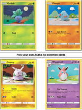 Pokemon Asako Ito Pick your own Card 5 Card or More Free Postage!!!