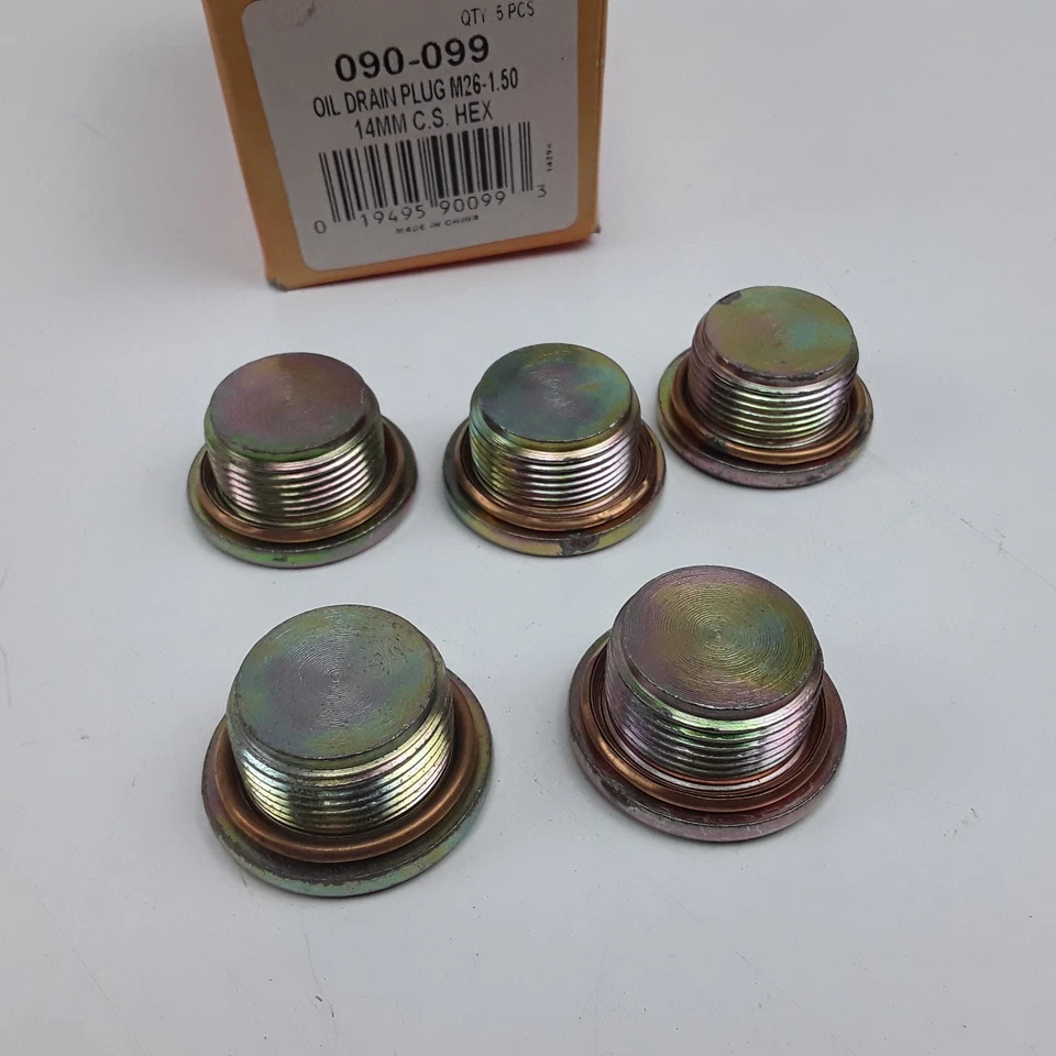 Oil Drain Plug M26-1.50 Fits Volvo DL 164 242 244 245 262 264 265 (1970-1987) - Image 2 of 3