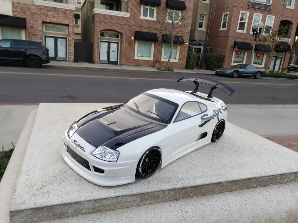 200mm 1/10 Custom Paint SUPRA 4Tec-2 HPI RDS DC10 YD2 MST TT02 FZ02 Body Only - Image 3 of 4