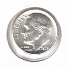 1958 Philadelphia Brilliant Uncirculated Roosevelt Silver Dime!