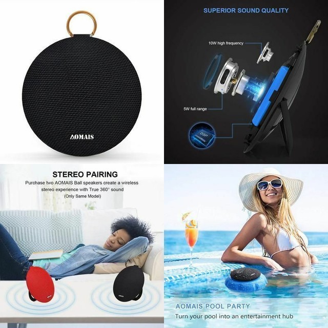 aomais ball bluetooth speaker