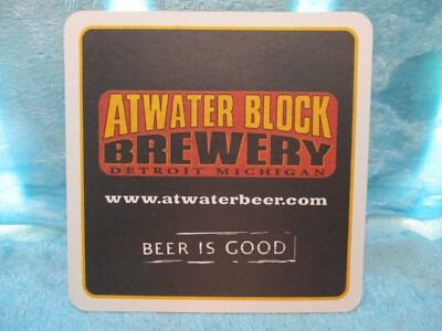 Atwood Block Brewery Beer Coaster